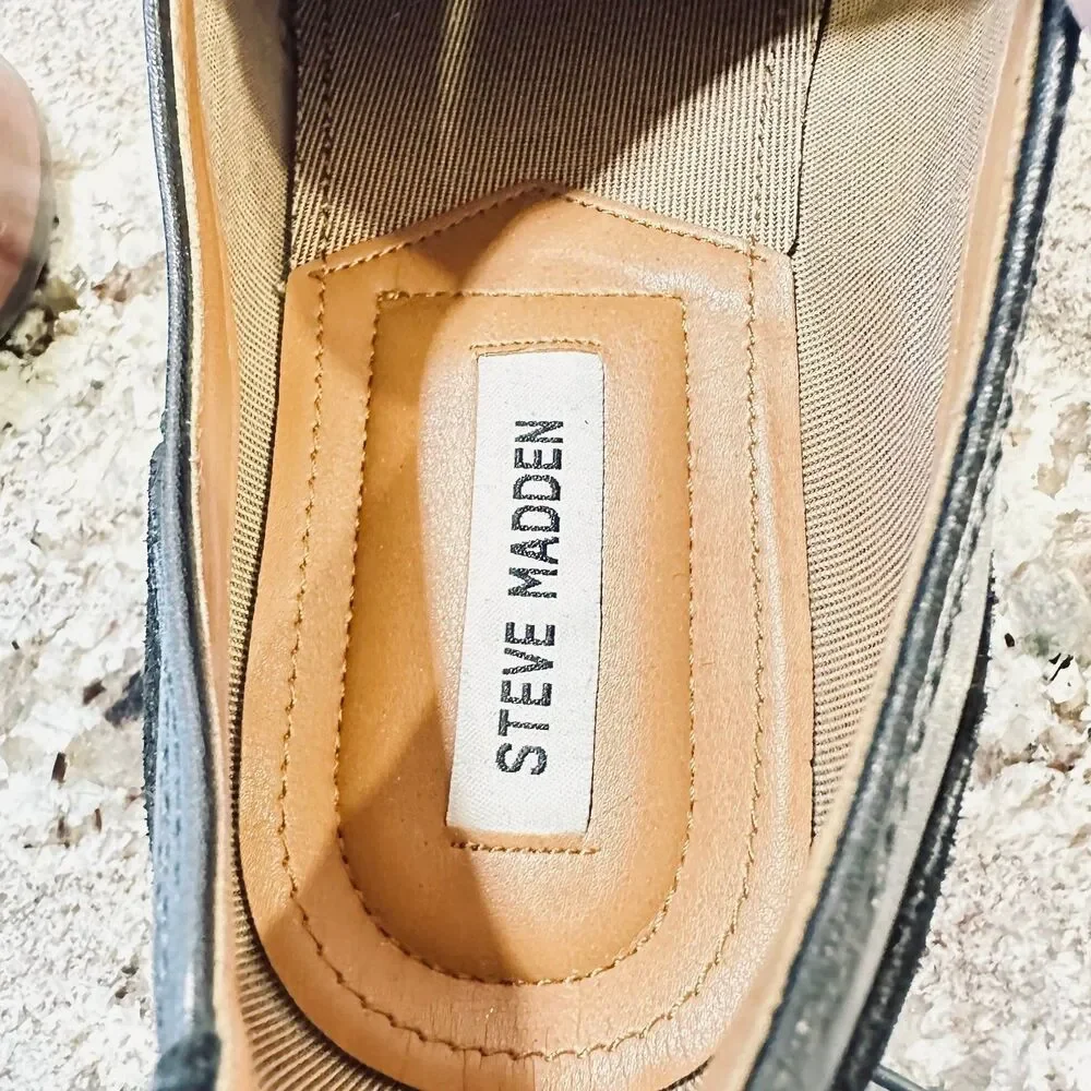 Steve Madden Leather Shoes Size 12